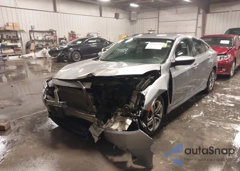 2017 Honda Civic Lx из США, поврежденный, VIN 19XFC2F50HE065384